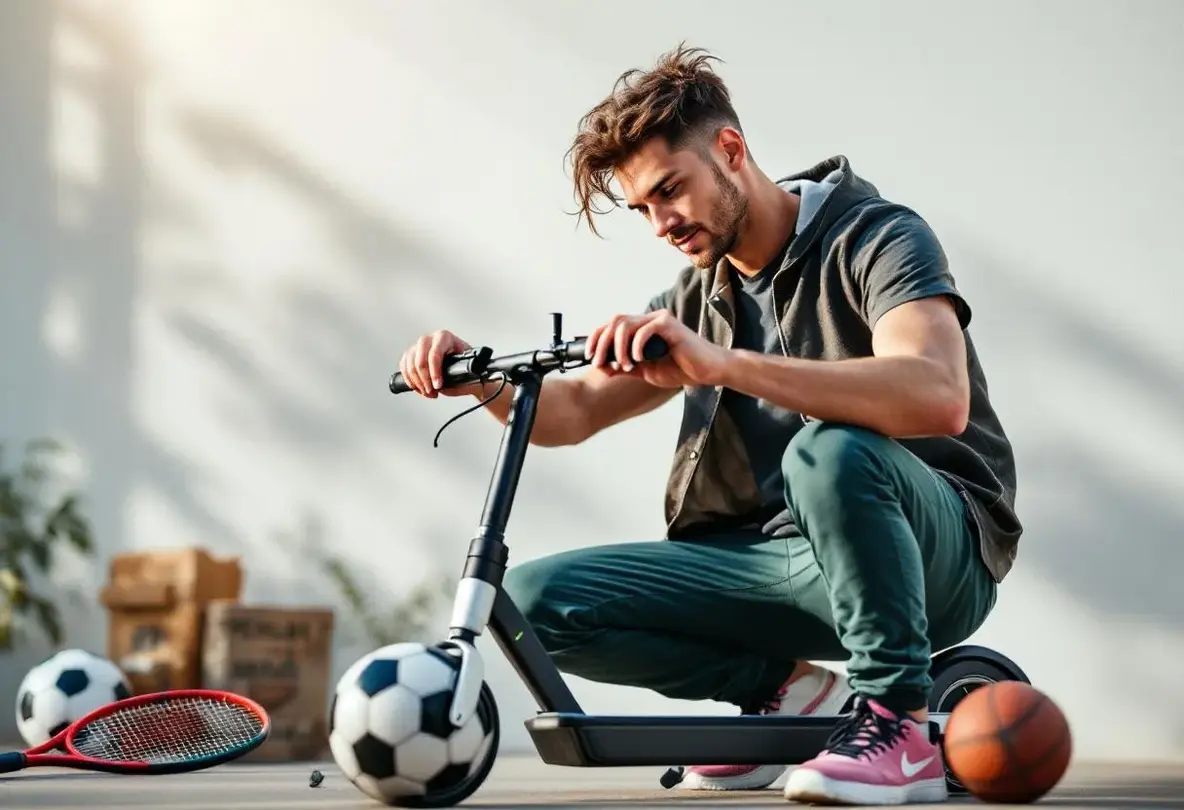 comment debrider une trotinette electrique