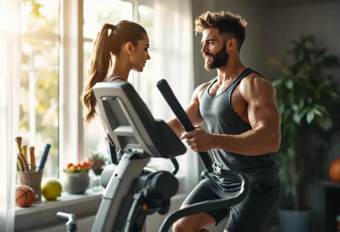 avant apres velo elliptique